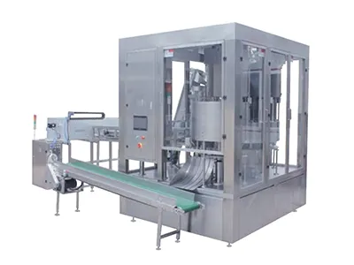 Continuous Rotary Spout Pouch Filling and Capping Machine