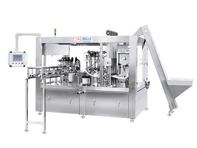 Automatic Rotary Spout Pouch Filling and Capping Machine